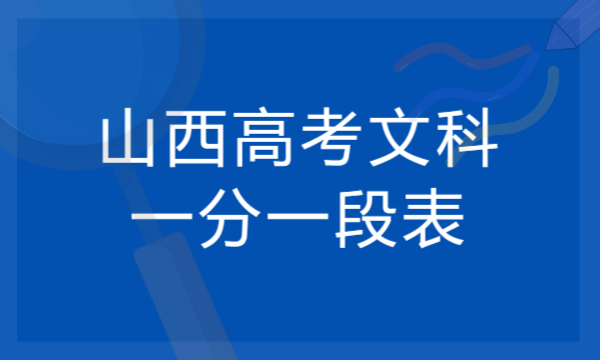 2024山西高考一分一段表（文科）