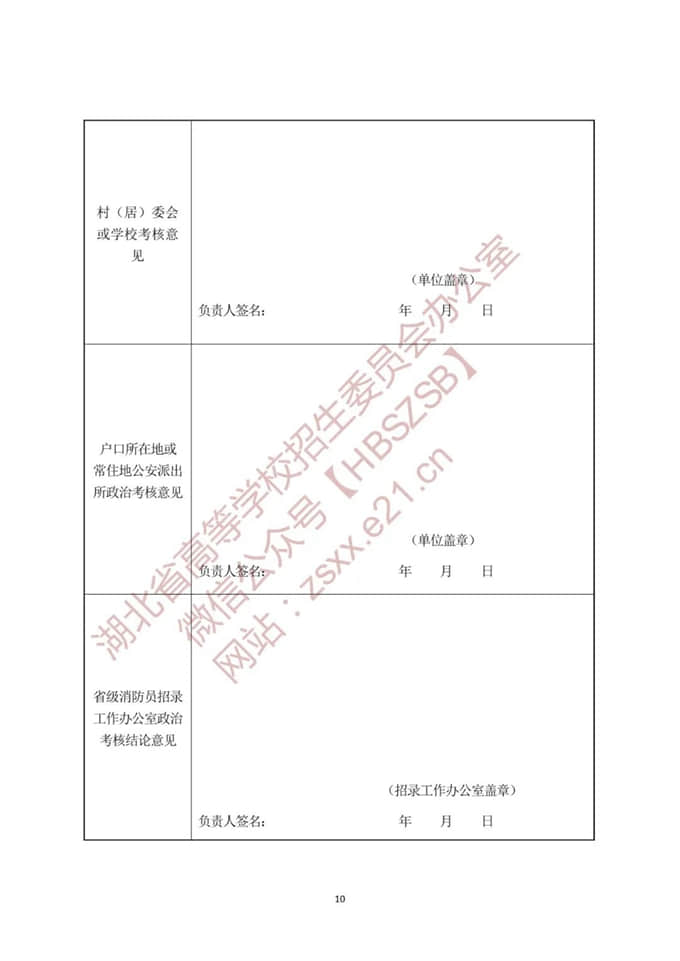 湖北：关于做好2022年中国消防救援学院在我省招收青年学生工作的通知