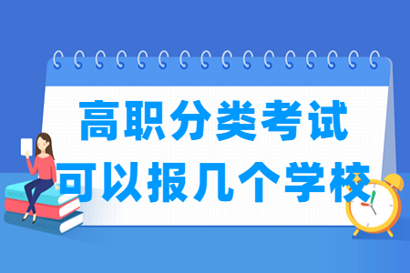 海南高职分类考试可以报几个学校 几个专业？